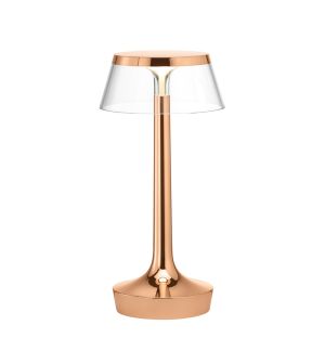 Bon Jour Unplugged Table Lamp Copper