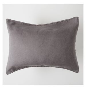 Linen Cushion Cover Slate 50cm x 40cm