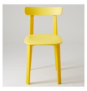 Chaise jaune All Plastic Chair 