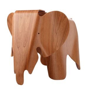 Eames Elephant in American Cherry Plywood 