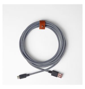  BELT USB A to USB C Cable Zebra 3m