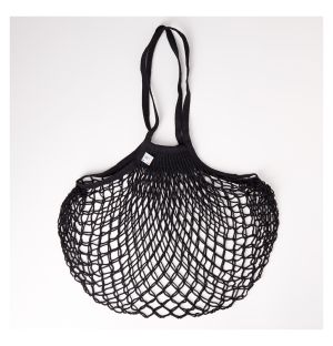French String Market Bag Black