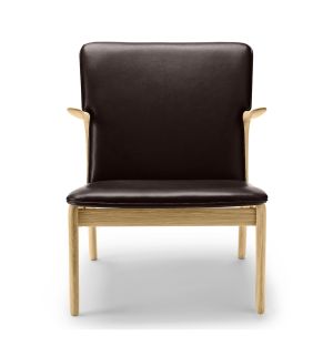 OW124 Beak Chair Soaped Oak & Thor Leather