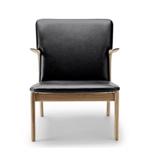 OW124 Beak Chair Oiled Oak & Thor Leather