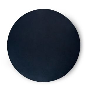 Cuero Round Placemat Black 36cm