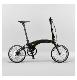 Folding Visual Electric Bike in Carbon