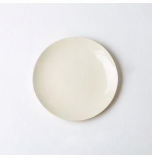 Earthenware Side Plate Milk 20cm 