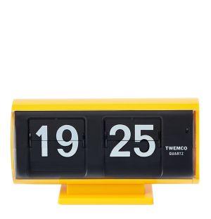QT-30 Flip Clock in Yellow