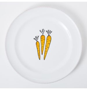 Verdura Carrot Plate 27cm