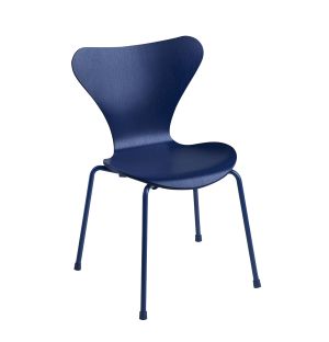 Series 7 3177 Children’s Chair AI Blue & Powder-Coated Base