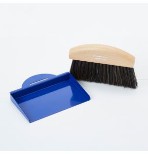 Exclusive Table Dustpan & Brush in Conran Blue