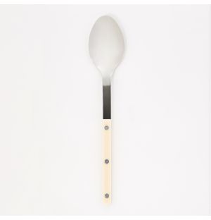 Bistrot Serving Spoon in Shiny Ivory