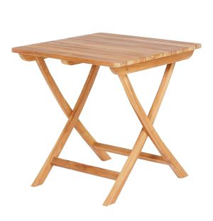 Outdoor Bistro Table in Teak 73cm