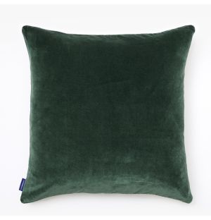 Velvet Cushion Cover in Emerald Green 50cm x 50cm