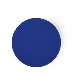 Cuero Round Coaster in Conran Blue