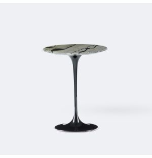 Exclusive Tulip Side Table in Sequoia Brown 41cm
