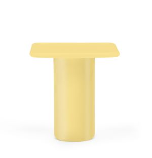 Mag Square Tall Side Table in Yellow