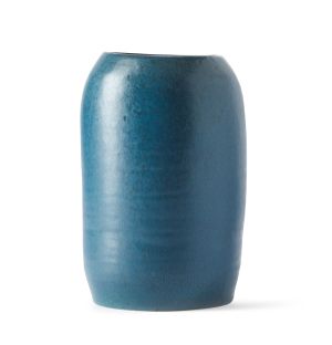 Vase All Over bleu