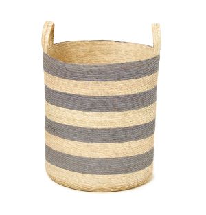 Tambo Basket in Blue Stripe
