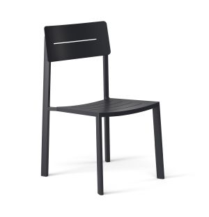 Highline Outdoor Side Chair in Black