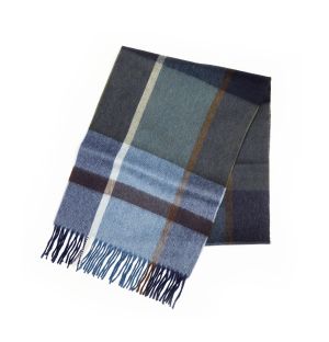 Vale Sitwell Scarf in Navy Blue