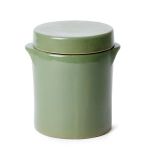 Storage Jar in Olivine Gloss