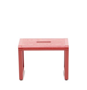 Little Architect Stool in Poppy Red