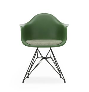 DAR Plastic Armchair With Seat Upholstery