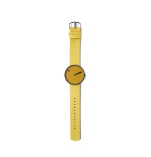 Picto Watch in Mustard Yellow