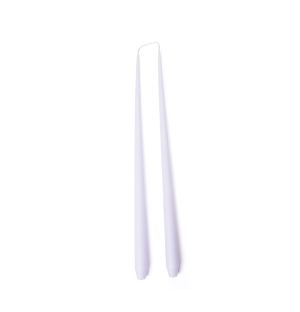 Tapered Candles in Lilac Set of 2