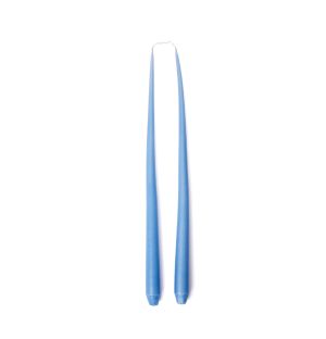 Tapered Candles in Dusky Blue Set of 2