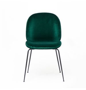 Ex-Display Beetle Dining Chair in Green & Black
