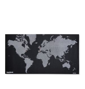 Dear World With Cities Map