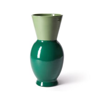 Exclusive Dipped Vase in Green
