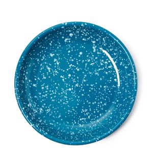 Exclusive Plate in Deep Blue Splatter 