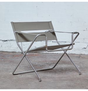 Ex-Display D4E Folding Outdoor Chair in Grey