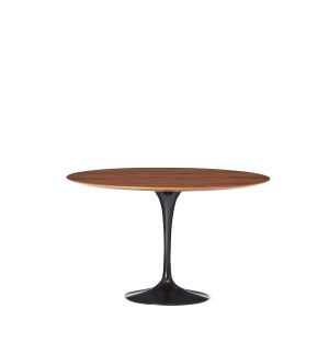 Exclusive Tulip Round Dining Table in Santos Rosewood