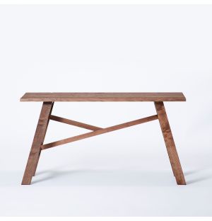 Ex-Display Console Table in Walnut 160cm