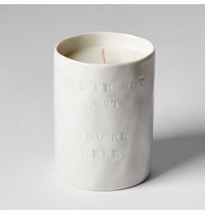 Exclusive 'You're Not Lost, You're Here' Candle