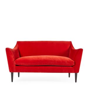 Ex-Display Hepburn Sofa in Red Velvet 