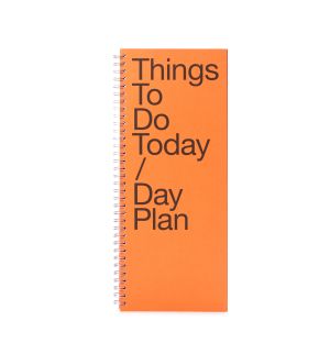 To Do Day Planner in Tomato