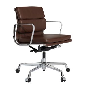 Eames EA217 Chair Brown Leather