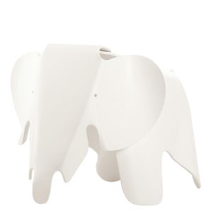 Tabouret blanc Eames Elephant 