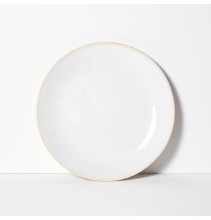 Exclusive Organic Sand Dinner Plate White 28cm