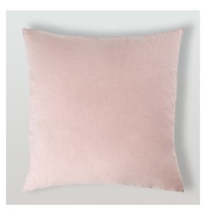 Linen Cushion Cover Soft Pink 65cm x 65cm