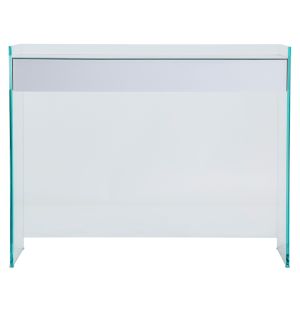 Float Console Table White