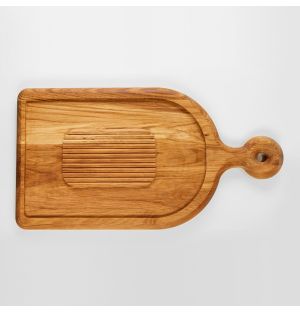Oak Wood Handled Carving Board 