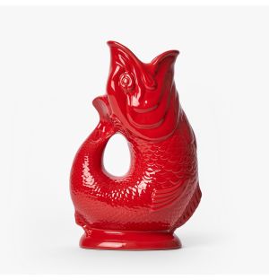 Extra Large Gluggle Jug in Red