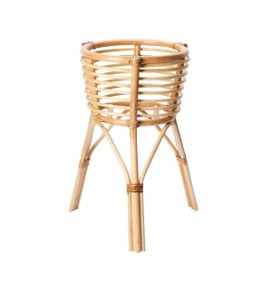 Small Plant Stand in Stripe