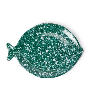 Large Fish Platter in Green
